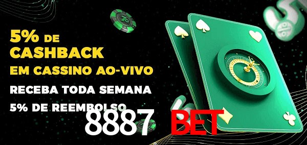 Promoções do cassino ao Vivo 8887 Bet